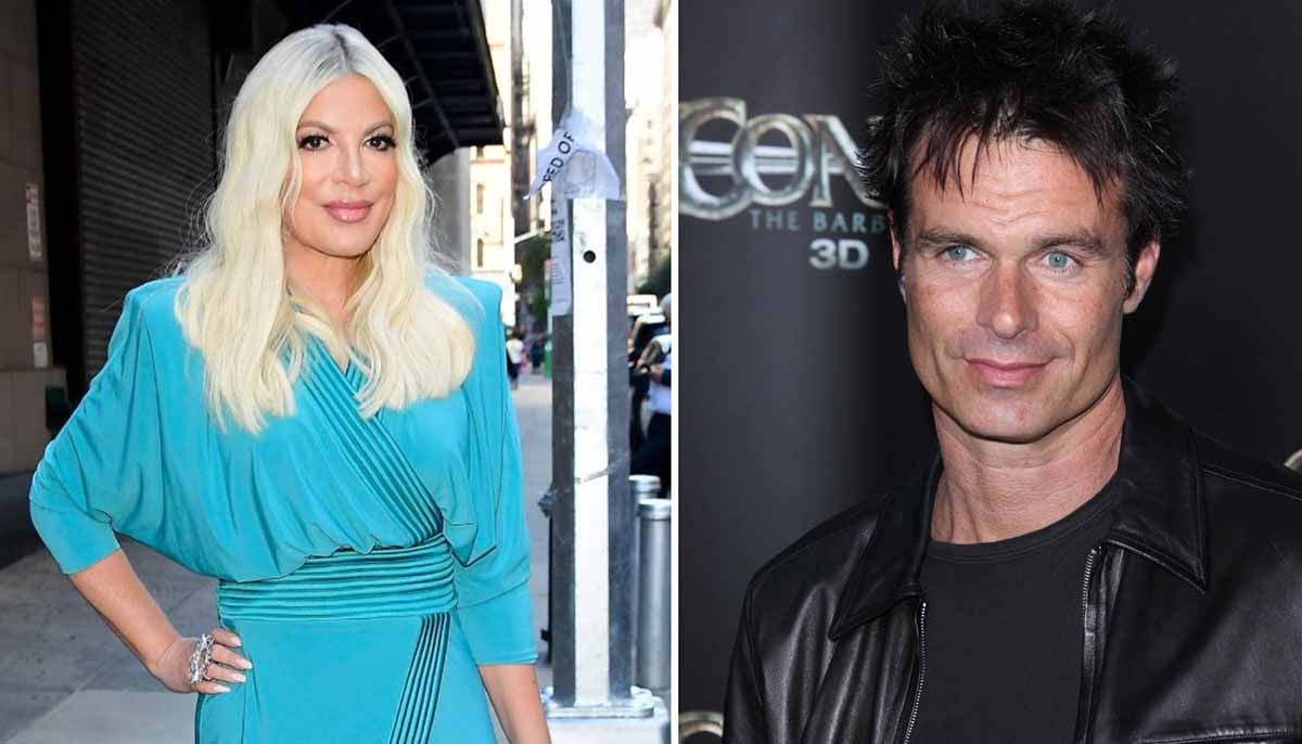 Tori Spelling pays emotional tribute to late ex Patrick Muldoon