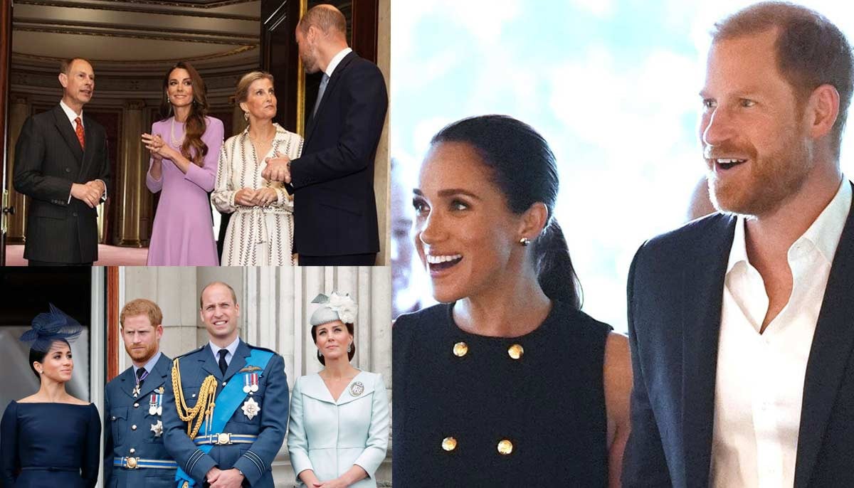 Royal family's new 'Fab four' emerges: Harry, Meghan replaced