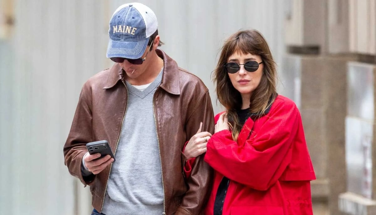 Dakota Johnson, Role Model go public with NYC stroll 