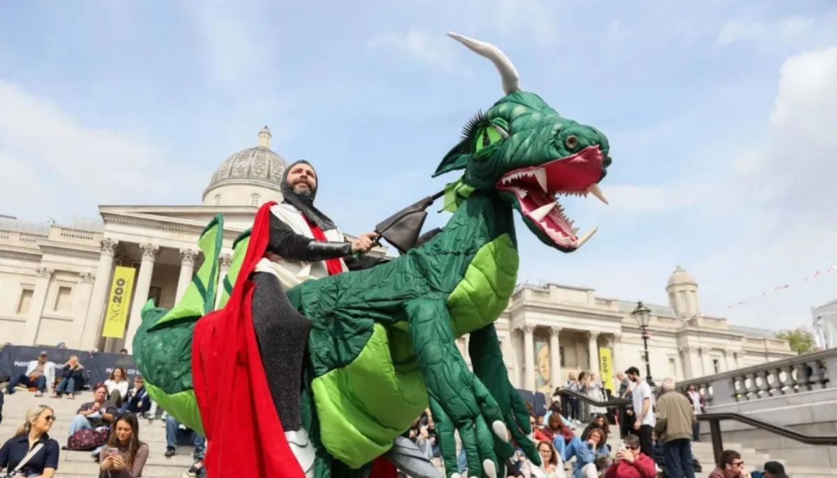 Why St George's Day is barely celebrated compared to St Patrick's Day?