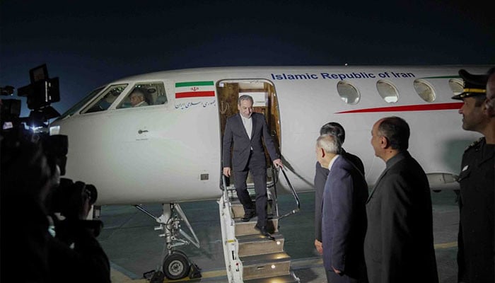 Iranian FM Abbas Araghchi lands in Pakistan ahead of renewed US talks