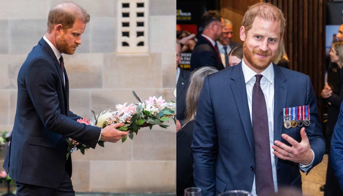 Prince Harry faces tearful moments on flight returning to home