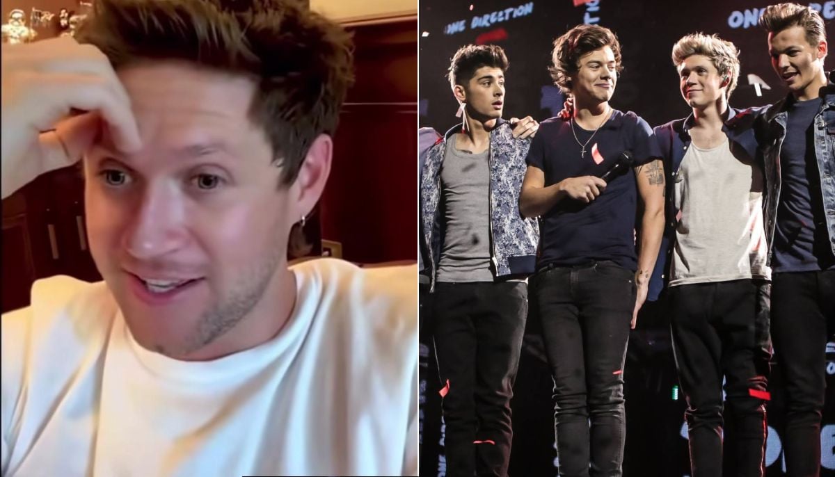 Niall Horan reacts as One Direction syncs up: 'We're all going'