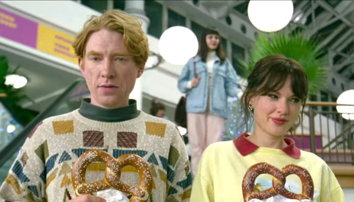 Domhnall Gleeson reveals first impression of 'Opalite' costar Taylor Swift 