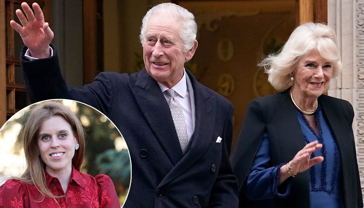King Charles issues message with nod to Princess Beatrice before leaving UK