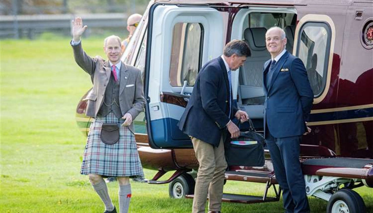 Prince Edward returns to Moray as King's Award marks 70-year celebration
