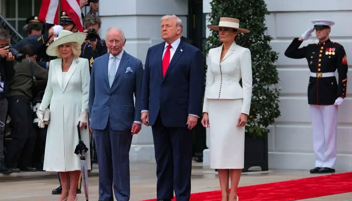 State visit day two begins with Trump calling King Charles his mother's 'crush'