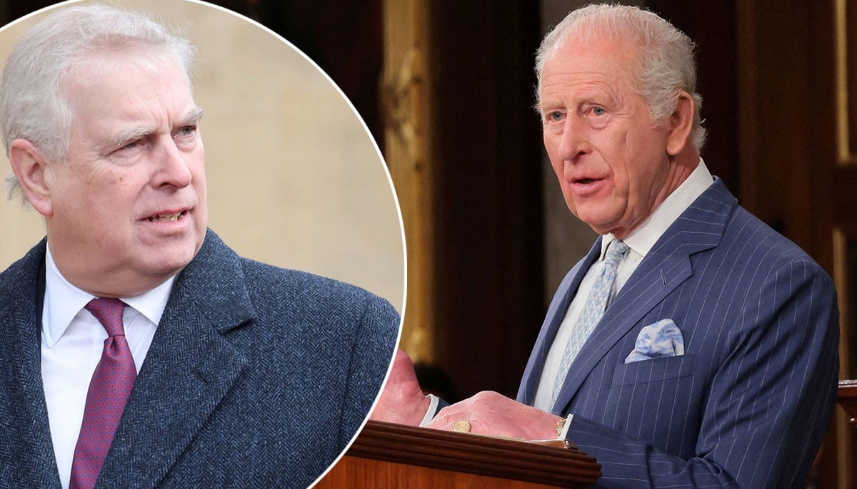 Palace shares update as King Charles goes silent on Andrew in US