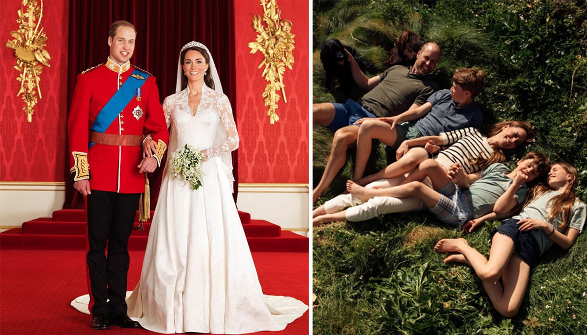 Prince William, Princess Kate release family photo on 15th wedding anniversary