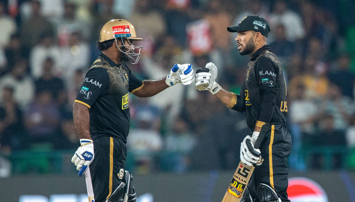 Hyderabad Kingsmen set fighting total against Islamabad United in Eliminator 2  www.geo.tv