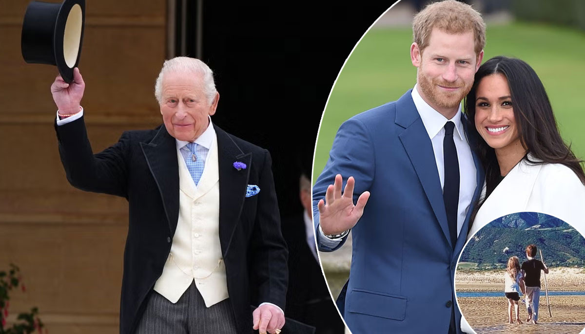 Buckingham Palace hosts delightful party as Sussexes mark big day