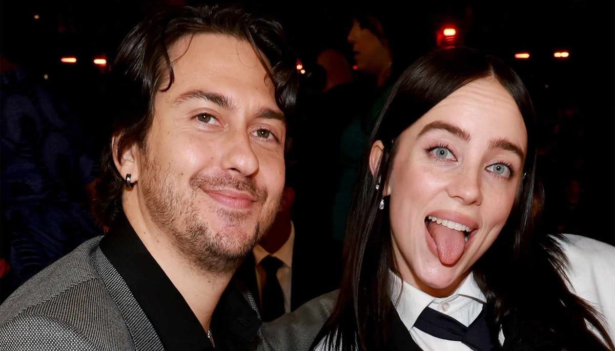 Billie Eilish reacts to Nat Wolff questions after red carpet debut