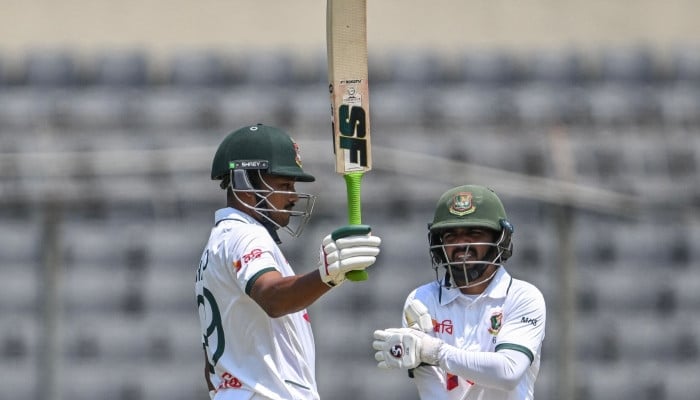 First Test: Bangladesh dominate as Pakistan bowlers struggle on opening day