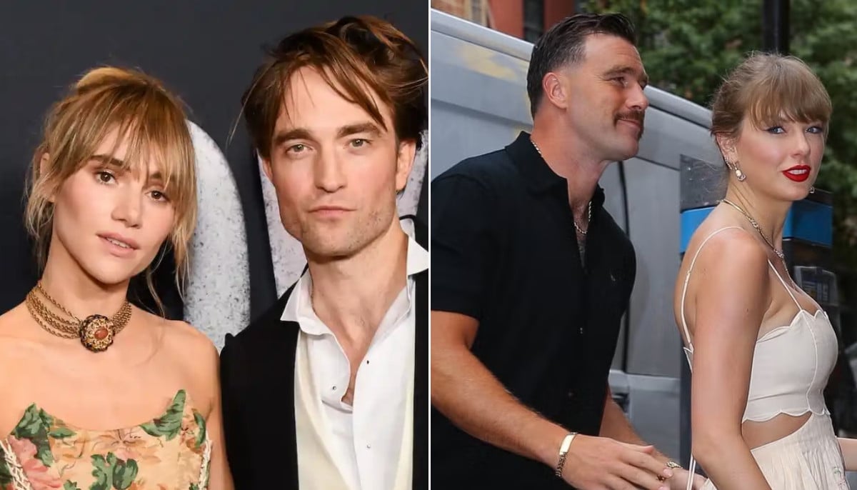 Taylor Swift, Travis Kelce cross paths with Robert Pattinson, wife in UK