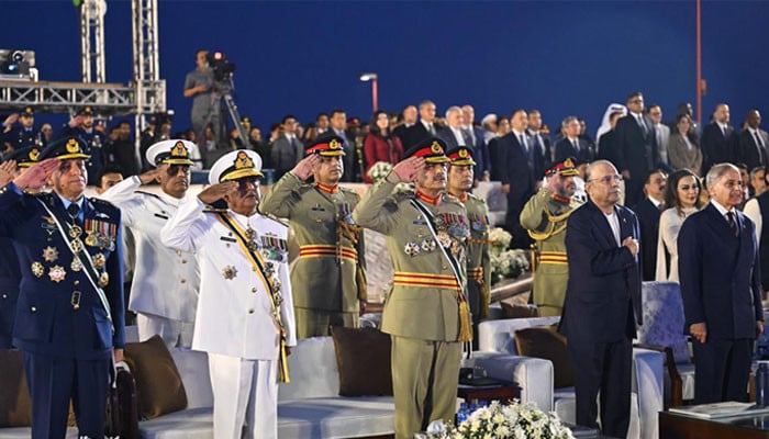 Marka-e-Haq ceremony: PM says historic military response forced India to seek ceasefire