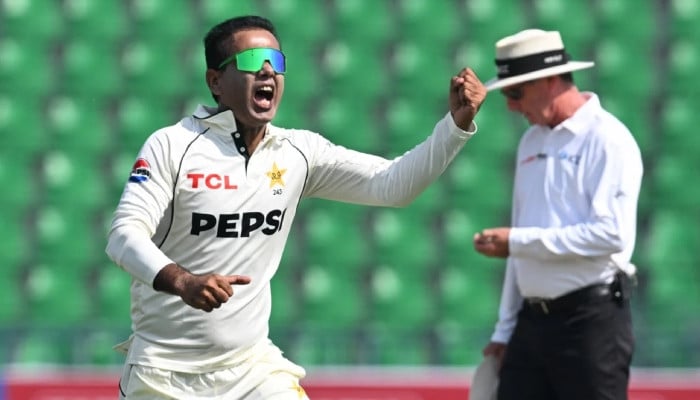 Noman Ali becomes oldest player to complete 100 Test wickets  www.geo.tv