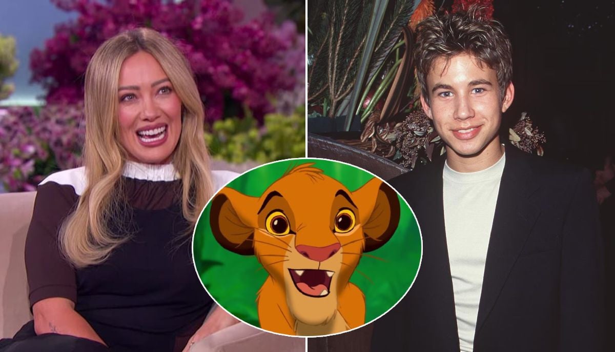 Hilary Duff reveals her first celebrity crush was young Simba's voice actor