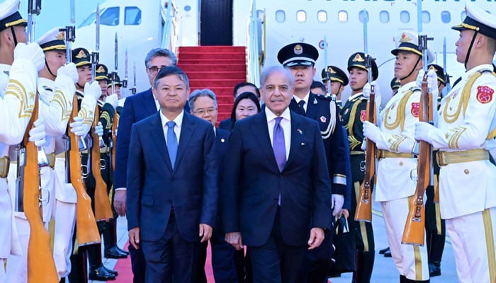 PM Shehbaz reaches Beijing for 'high-level' talks with Chinese leadership