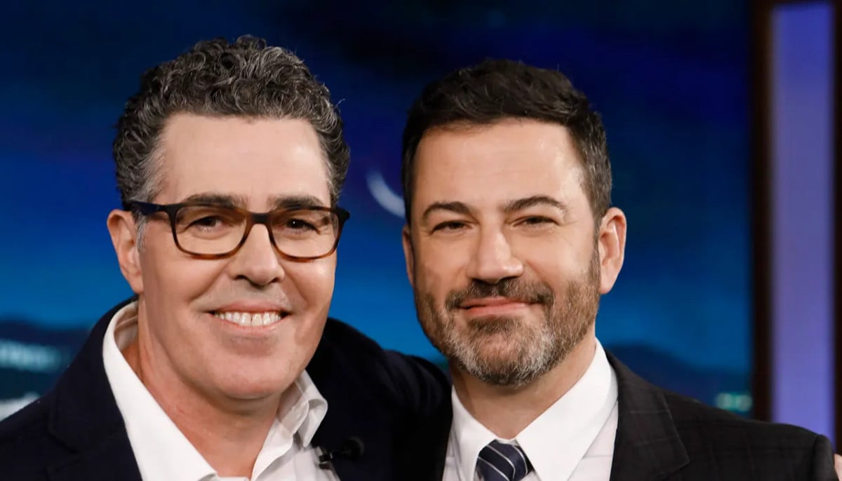 Adam Carolla Walk of Fame ceremony: Jimmy Kimmel praises comic  