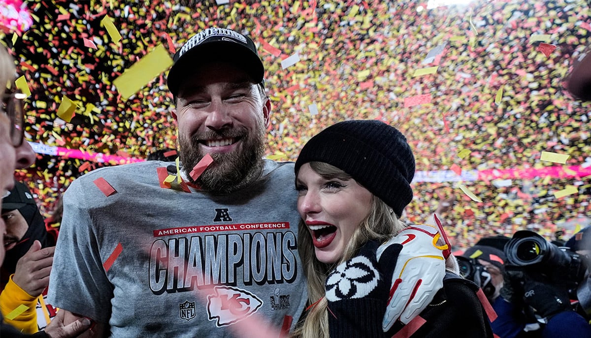 Taylor Swift's last name sparks debate after Travis Kelce hints at change