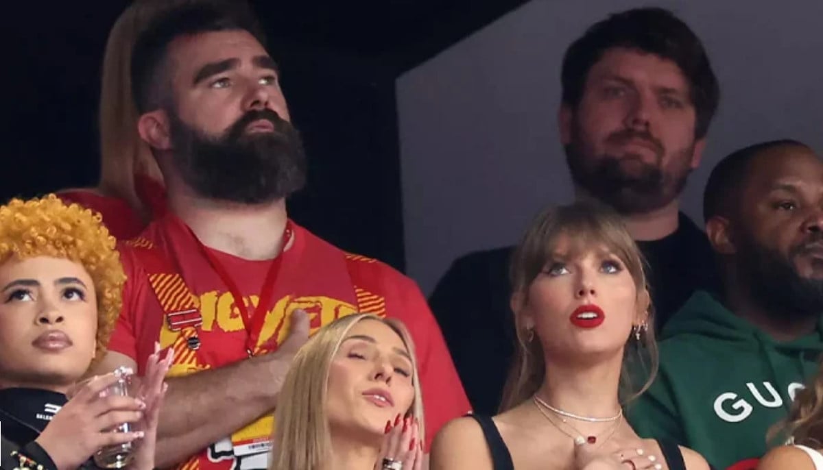Jason Kelce gives sweet nod to sister-in-law Taylor Swift ahead of wedding