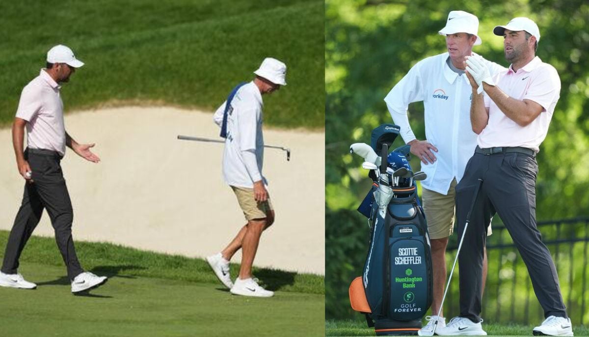 Scottie Scheffler explodes at caddie in all-time meltdown during The Memorial Tournament