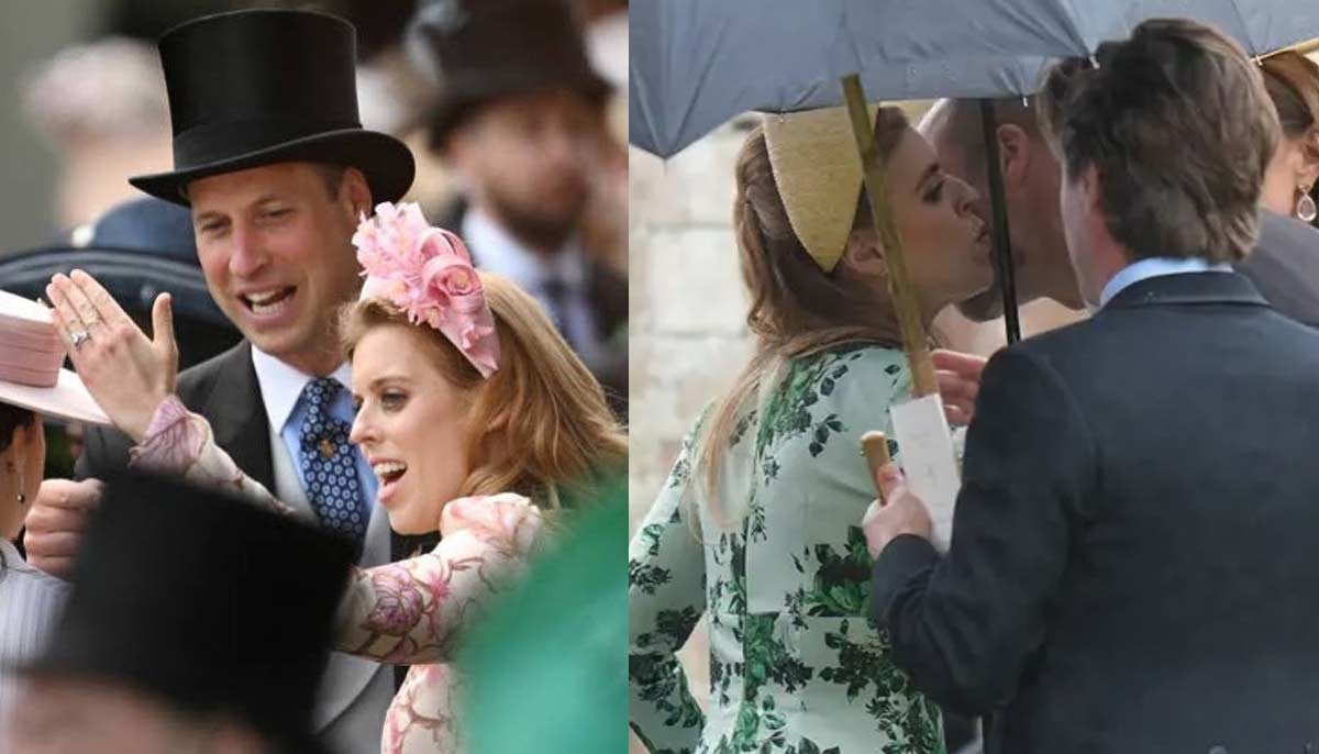 Prince William, Princess Beatrice laugh off feud rumours with one gesture