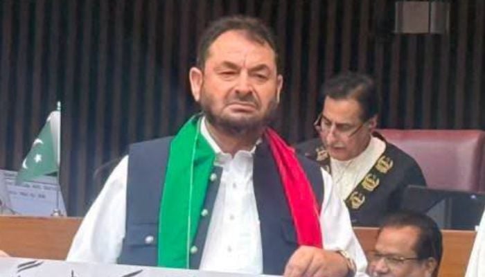 NA speaker suspends PTI's Iqbal Afridi for entire budget session