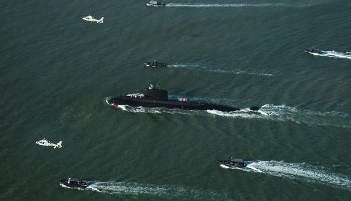 Pakistan Navy's first Hangor-class submarine arriv