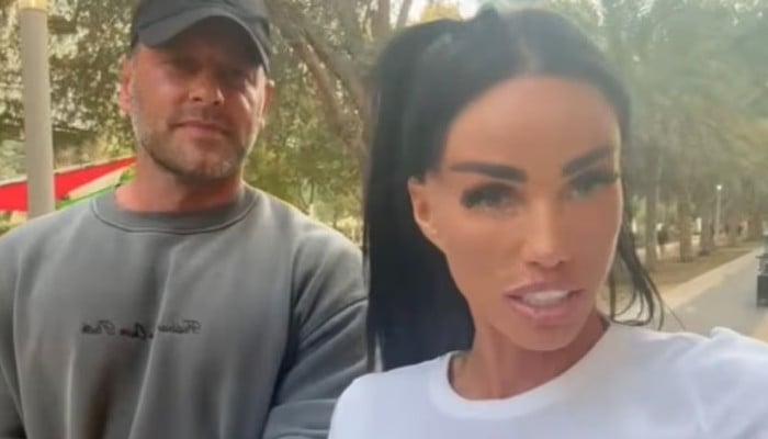 Lee is out! Katie Price reveals husband's release from Dubai prison