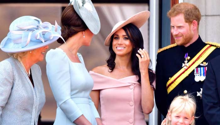 Prince Harry's bombshell reaction to Meghan's Trooping the Colour joke