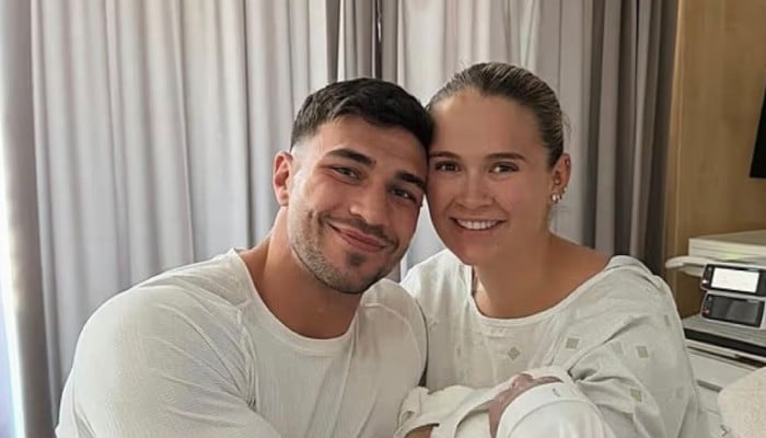 Tommy Fury pays tribute to newborn son with special ring entrance