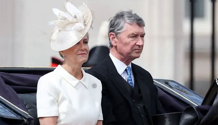 Duchess Sophie steps into royal babysitter mode in off-white belted dress