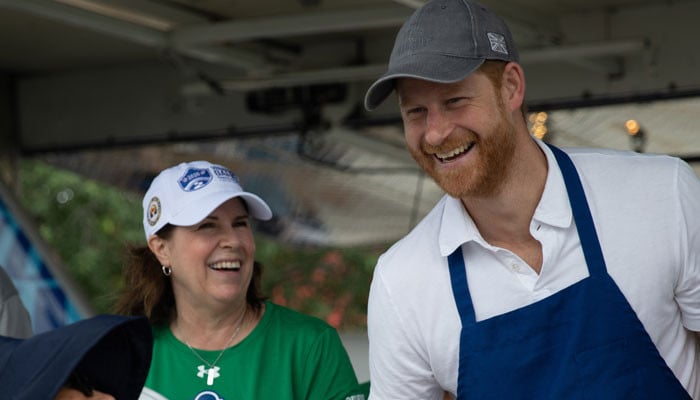 Prince Harry wins over fans in sweet encounter