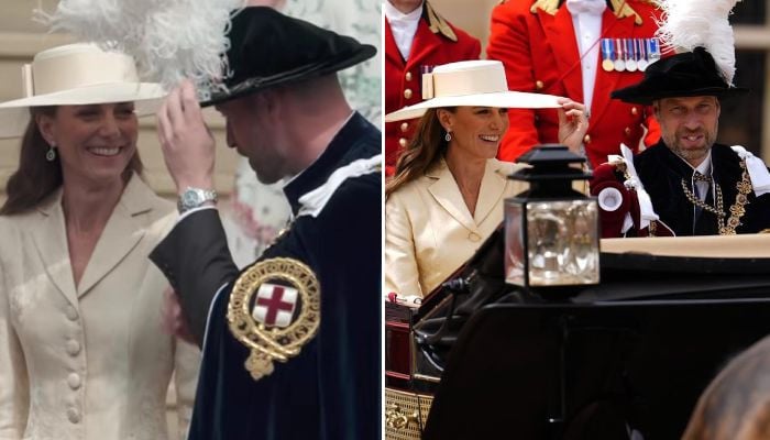 Prince William, Princess Kate steal sweet moment during royal ceremony