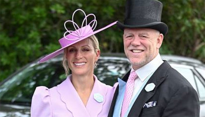 Zara and Mike Tindall arrive in high spirits on day 1 of Royal Ascot