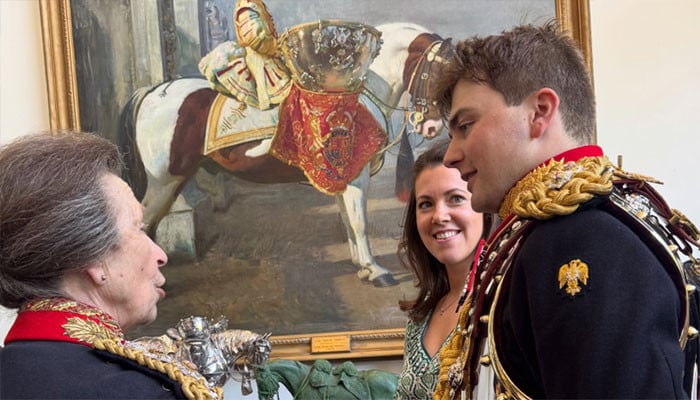 Princess Anne attends special event following King's birthday parade