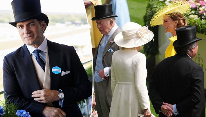 King Charles ‘welcomes' Henry Cavill at Royal Ascot: ‘absolutely amazing'