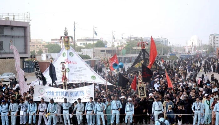 Karachi announces traffic plan for Muharram processions from 8th to 10th