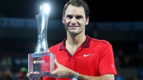 Federer claims 1,000th career win in Brisbane final