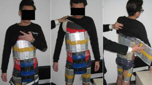 China mocks hapless 'iPhone armour' smuggler