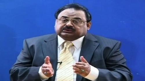 Altaf urges PM to impose martial law in Sindh
