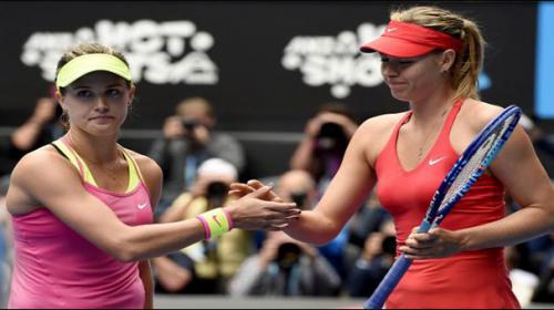 Sharapova into Aussie semi on Bouchard’s expense