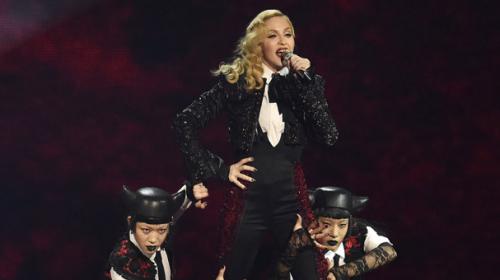Madonna reveals whiplash injuries after stage fall