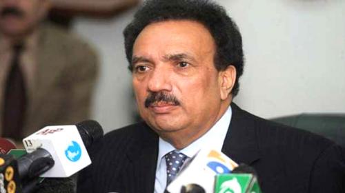 PPP, MQM candidates will be elected unopposed: Rehman Malik