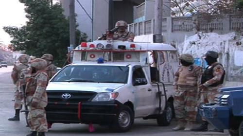 Rangers raid MQM's 'Nine-Zero' headquarters in Karachi 