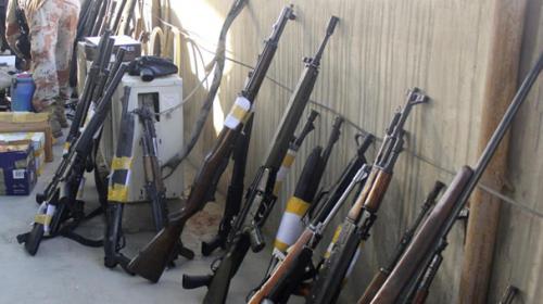 Weapons seized from Nine Zero sent to police for forensic analysis