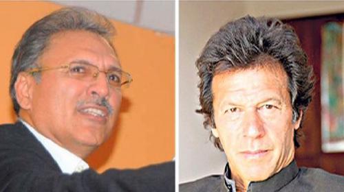 Telephonic conversation surfaces between Imran, Alvi over PTV attack 