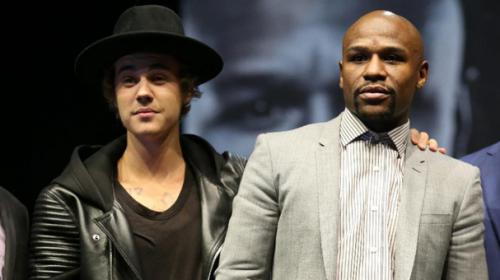 Bieber set for Mayweather's ring walk