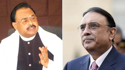 Altaf telephones Zardari to discuss Pakistan’s stance on Yemen situation 